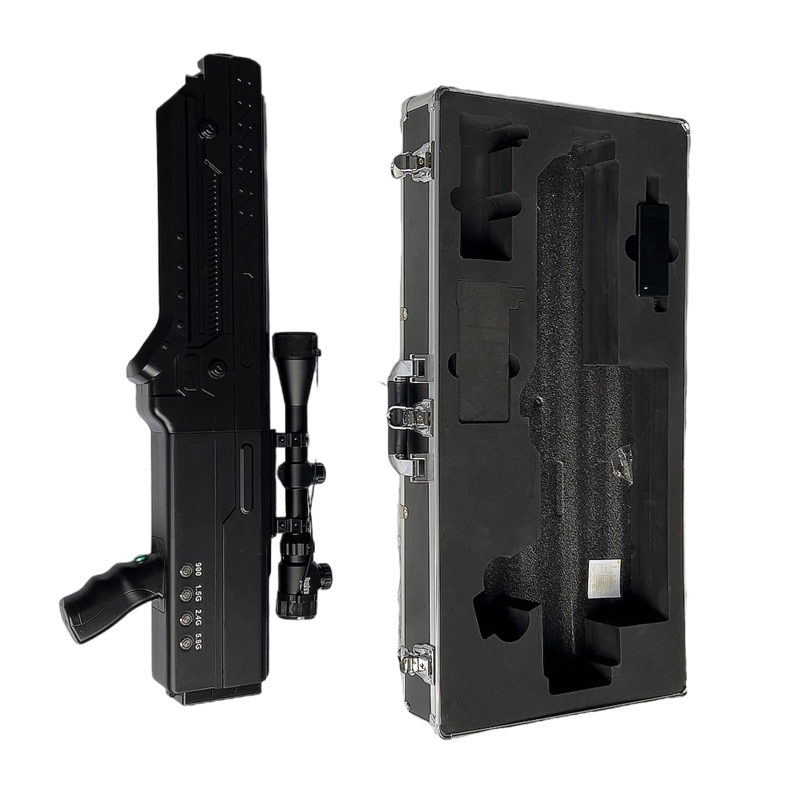  干河街道手持便携式枪型低空防御反制四通道A型