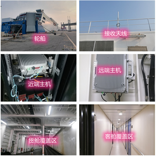  干河街道海上游轮轮船渔船覆盖案例